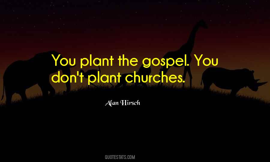 Plant Churches Quotes #1623299