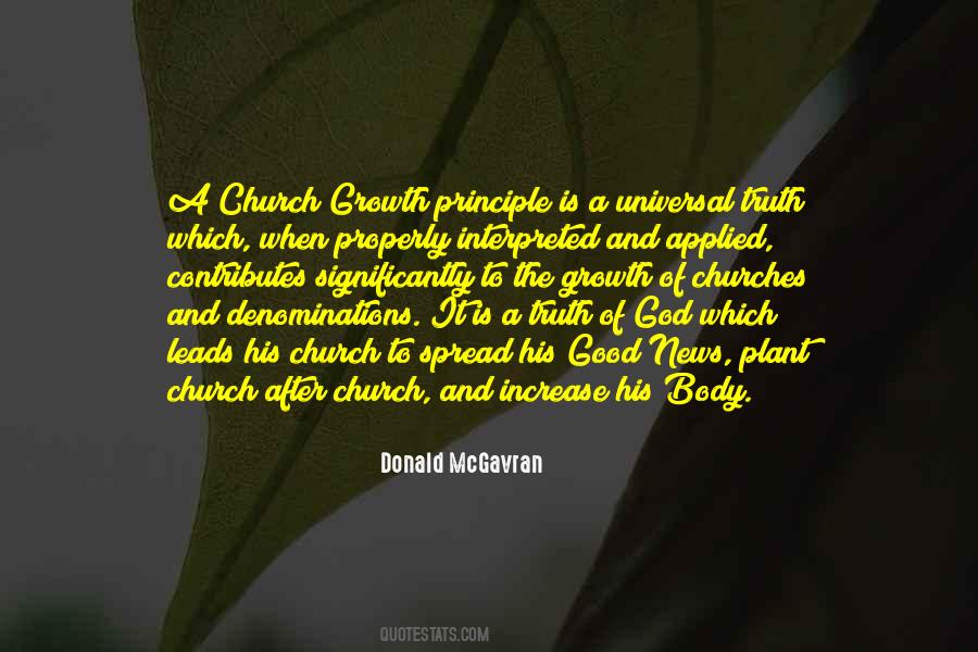 Plant Churches Quotes #435897