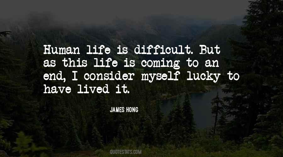 Consider Myself Lucky Quotes #1731710