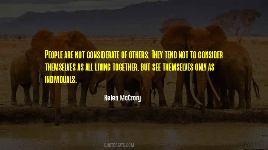 Consider Others Quotes #1237680