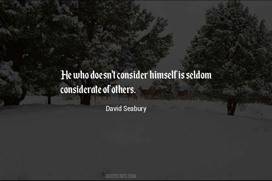 Consider Others Quotes #600979