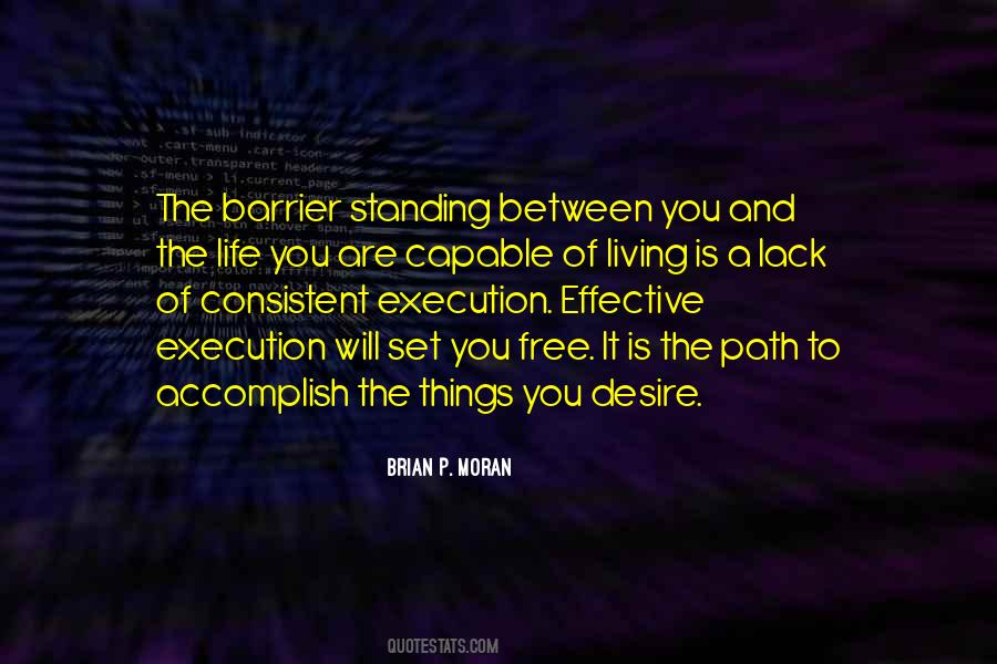 Consistent Execution Quotes #1840555