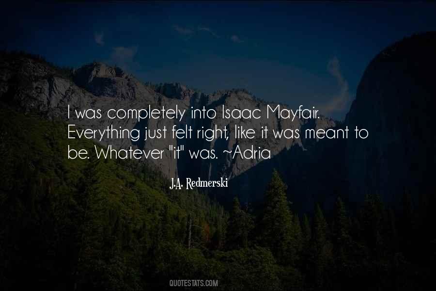 Felt Right Quotes #1769761