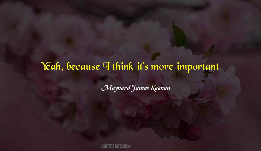 Feeling Important Quotes #581919