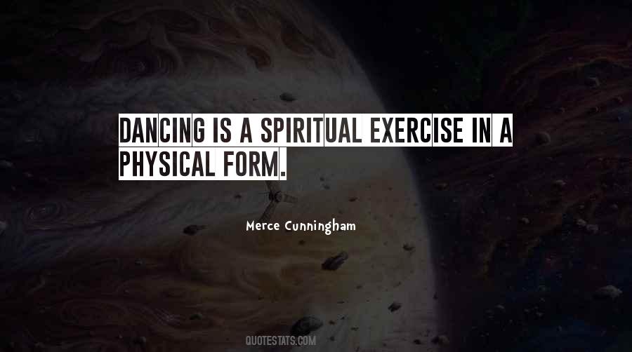 Spiritual Exercise Quotes #1019945