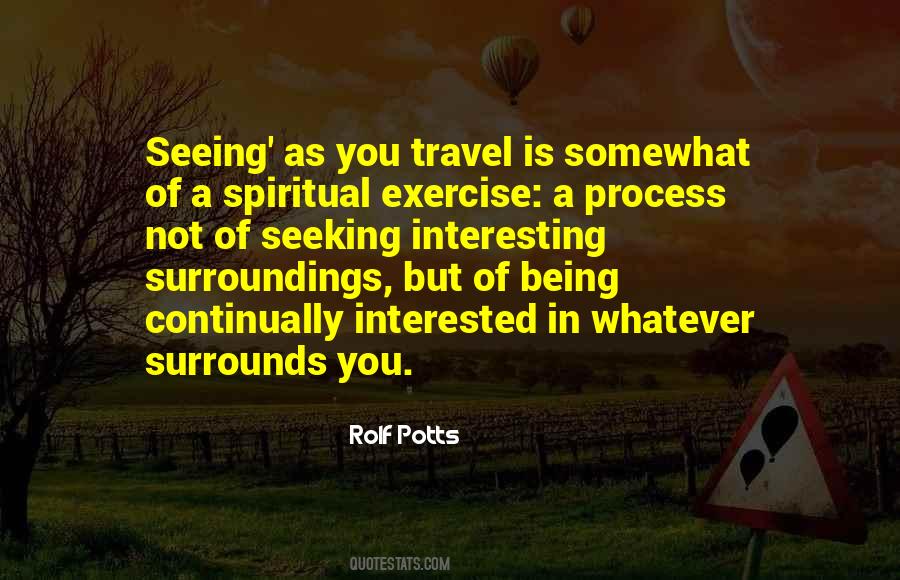 Spiritual Exercise Quotes #261540