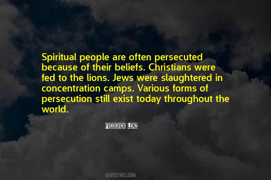 Us Christians Persecuted Quotes #1405539