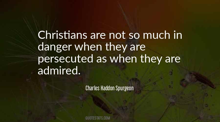 Us Christians Persecuted Quotes #1642548