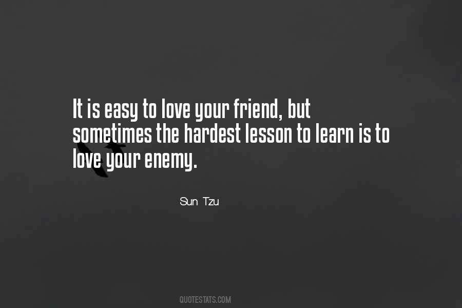 Lesson To Learn Quotes #1072041