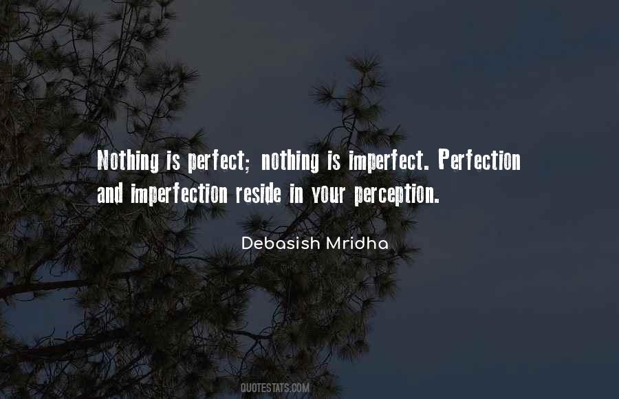 Perfect And Imperfect Quotes #1042878