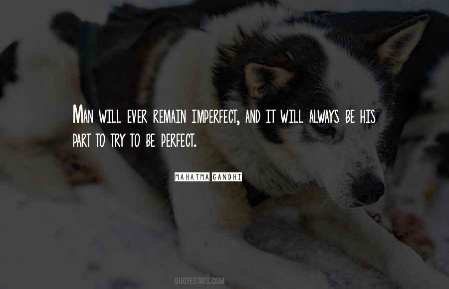 Perfect And Imperfect Quotes #1078202