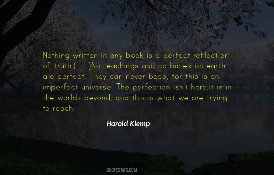 Perfect And Imperfect Quotes #1403461