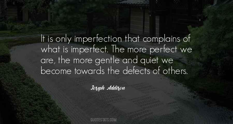 Perfect And Imperfect Quotes #1762088