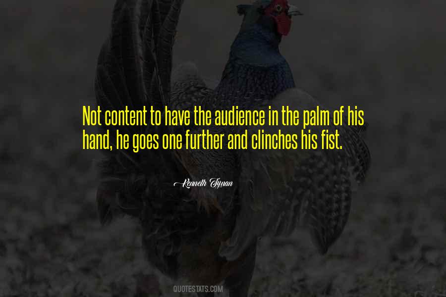 In The Palm Of His Hand Quotes #661562