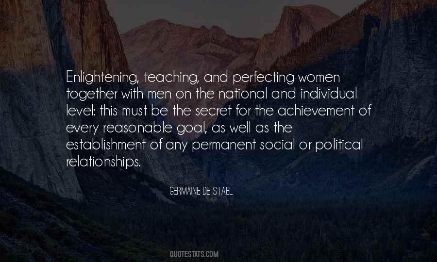 Individual Achievement Quotes #1496558