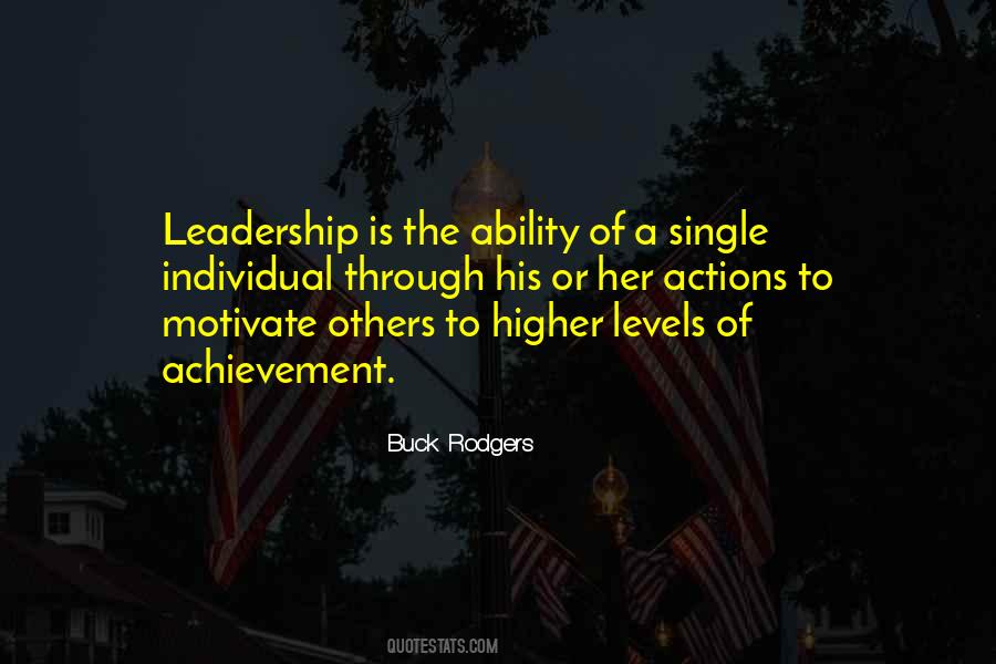 Individual Achievement Quotes #228461