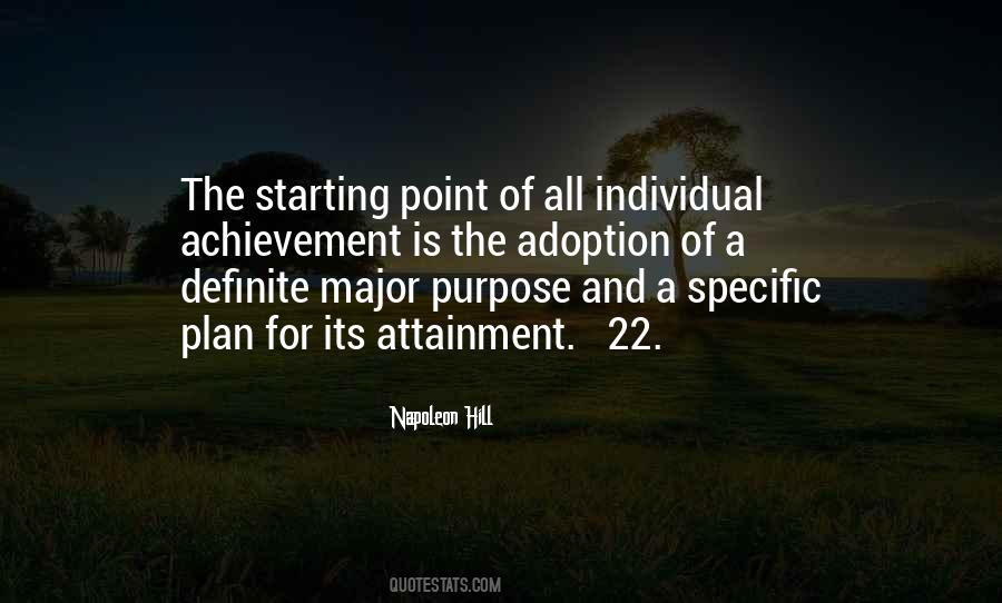 Individual Achievement Quotes #917786
