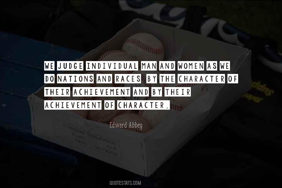 Individual Achievement Quotes #972040