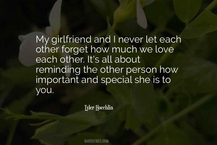 I Love My Girlfriend Quotes #601200