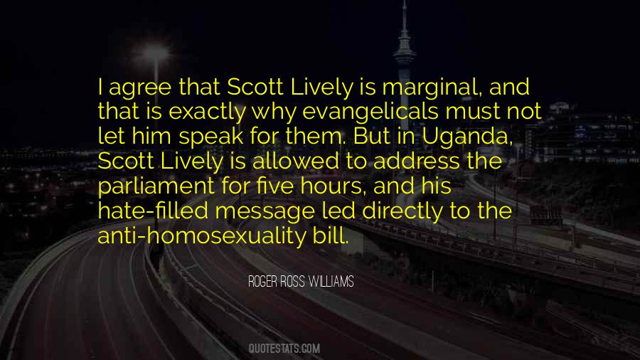 Message To Evangelicals Quotes #1407304