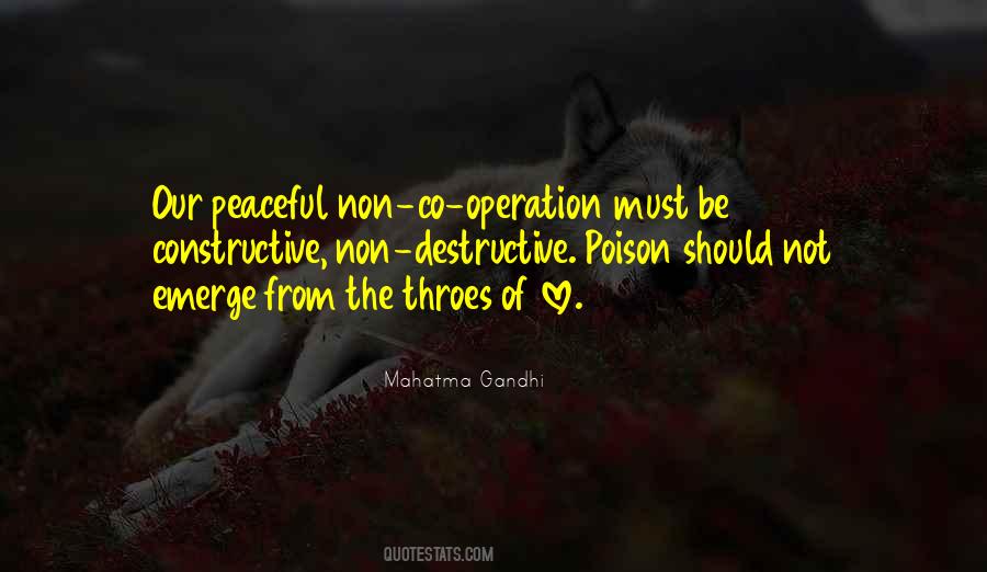 Constructive And Destructive Quotes #1032992