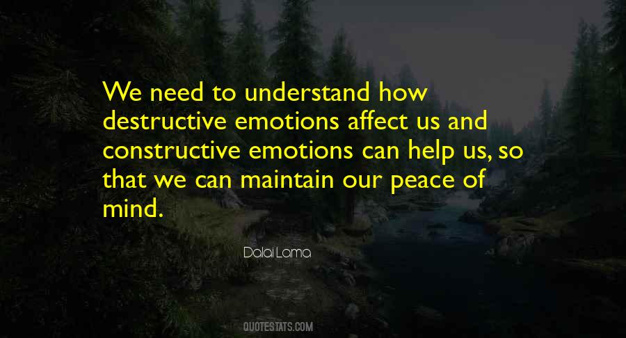 Constructive And Destructive Quotes #1727830