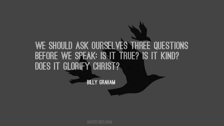 Three Questions Quotes #1569307