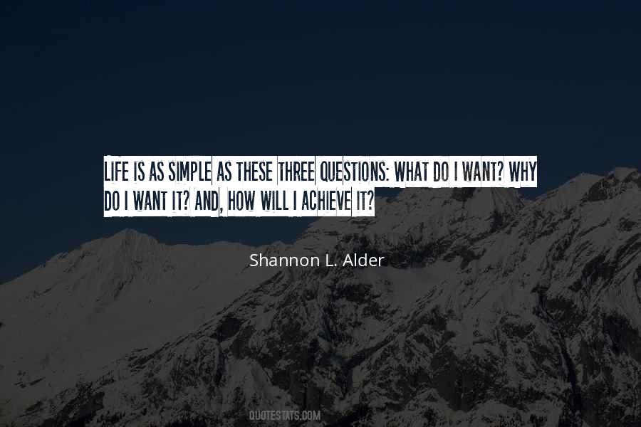 Three Questions Quotes #715101