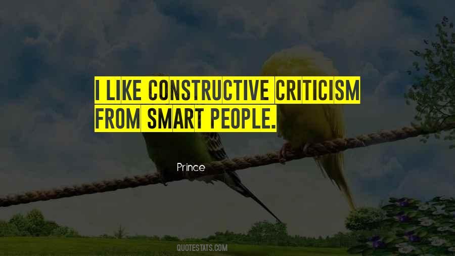 Constructive Criticism Quotes #521972