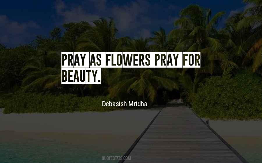 Pray For Beauty Quotes #511763