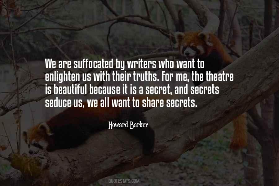 Secret Theatre Quotes #595867