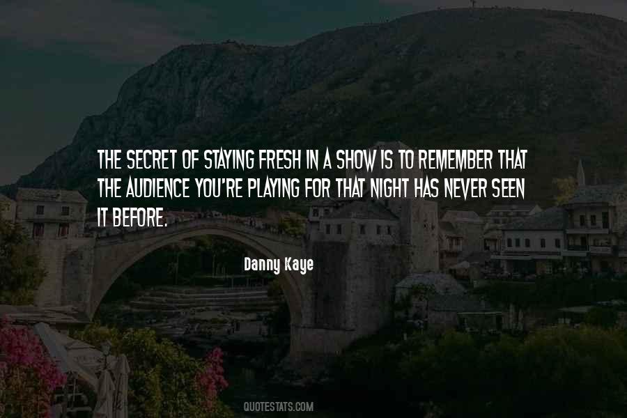 Secret Theatre Quotes #819895