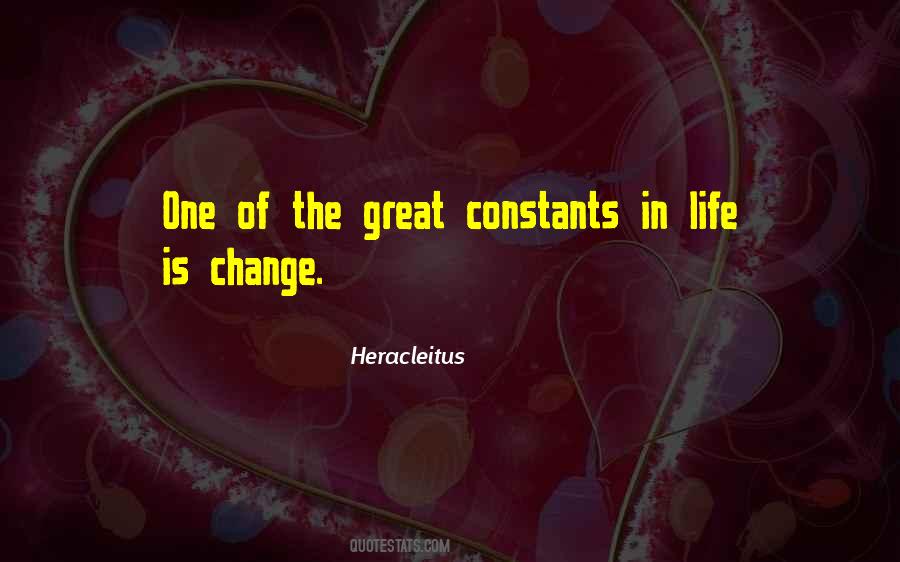 Change Of Life Quotes #76498