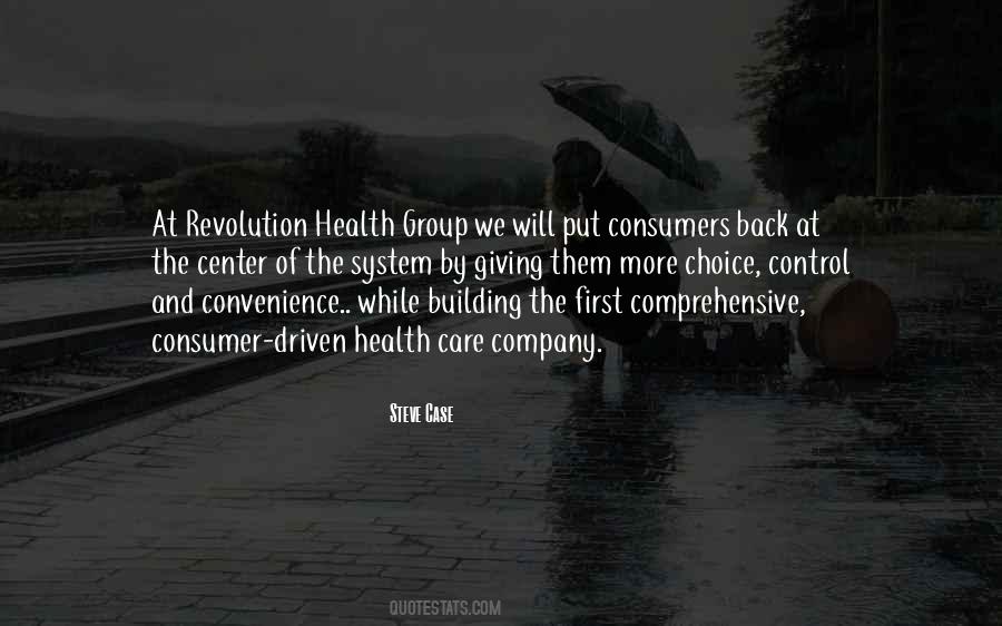 Consumer Health Quotes #894709