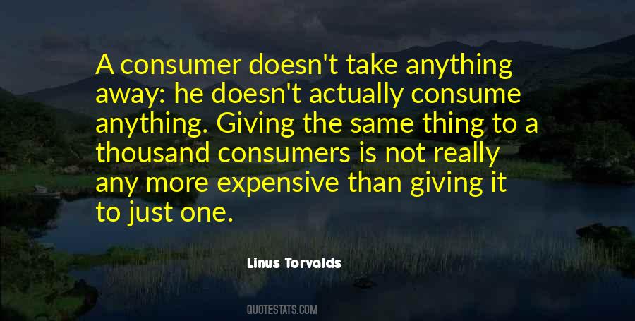 Consumer Quotes #1357055