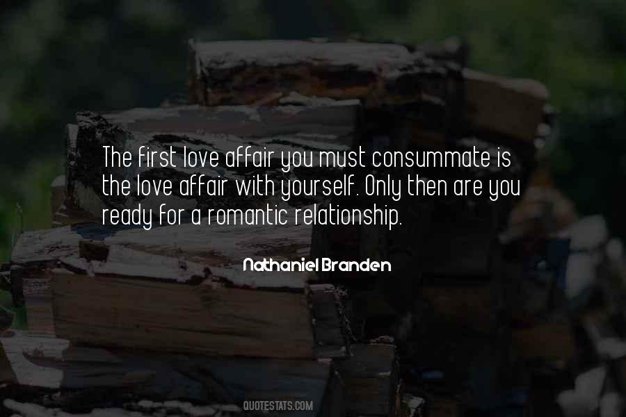 Consummate Love Quotes #600939