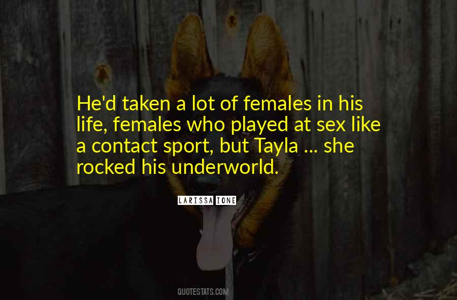 Contact Sport Quotes #1379039