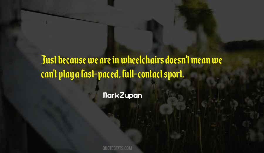 Contact Sport Quotes #255897