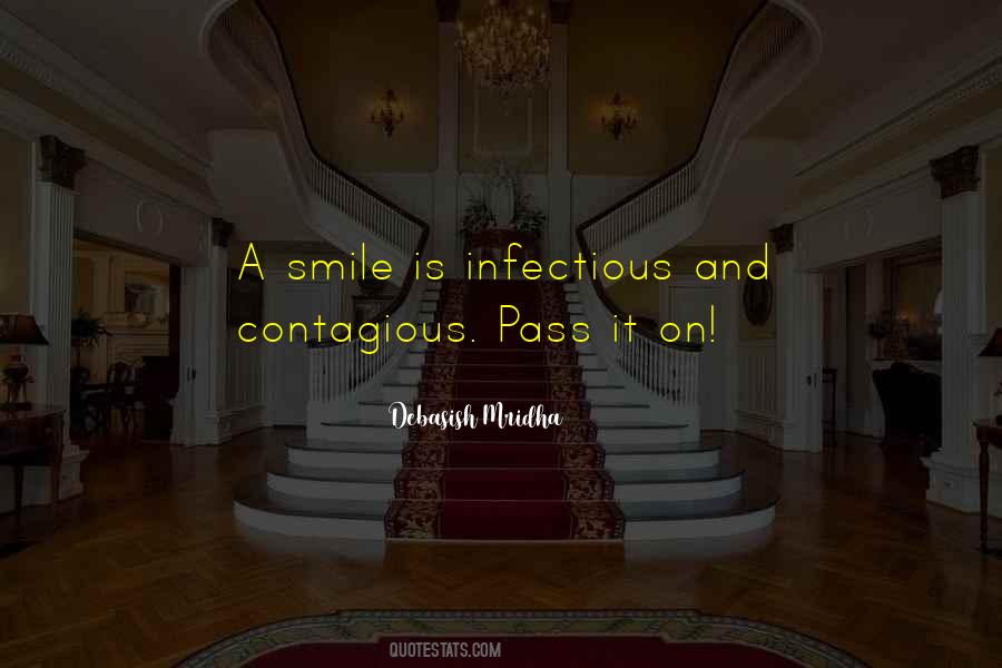 Contagious Smile Quotes #1254850