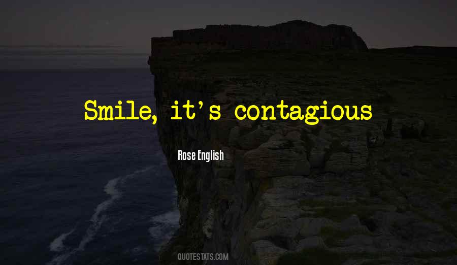 Contagious Smile Quotes #1780298