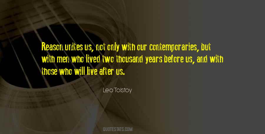 Contemporaries Quotes #918989