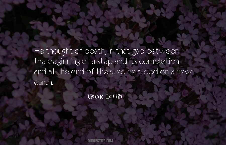 Beginning Of The Earth Quotes #1596774