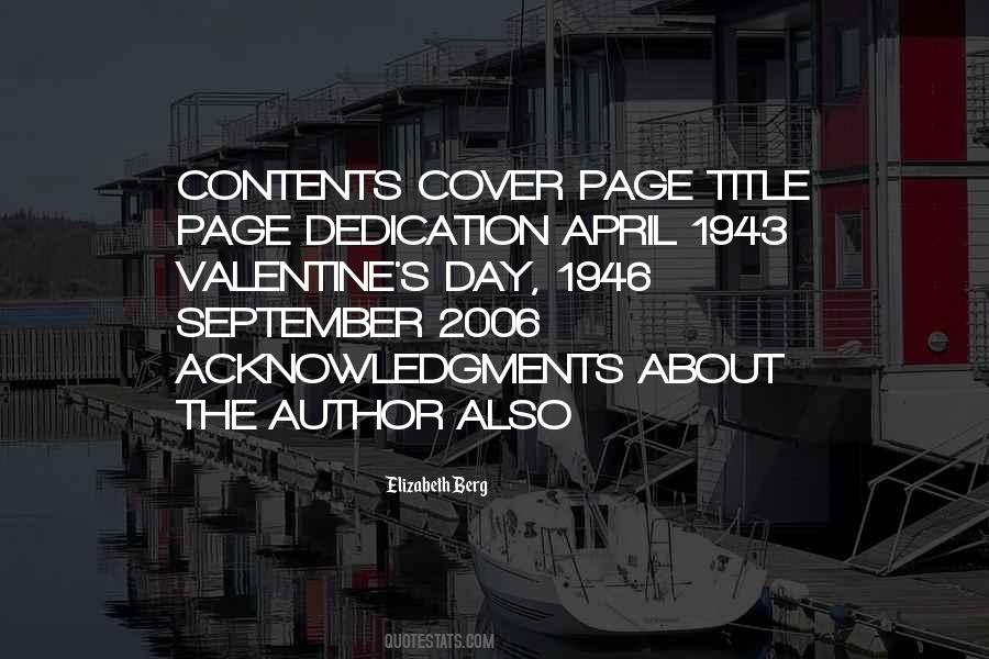 Contents Cover Quotes #1216202