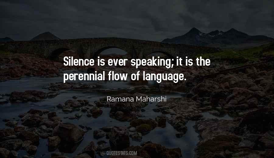 The Language Of Silence Quotes #728630