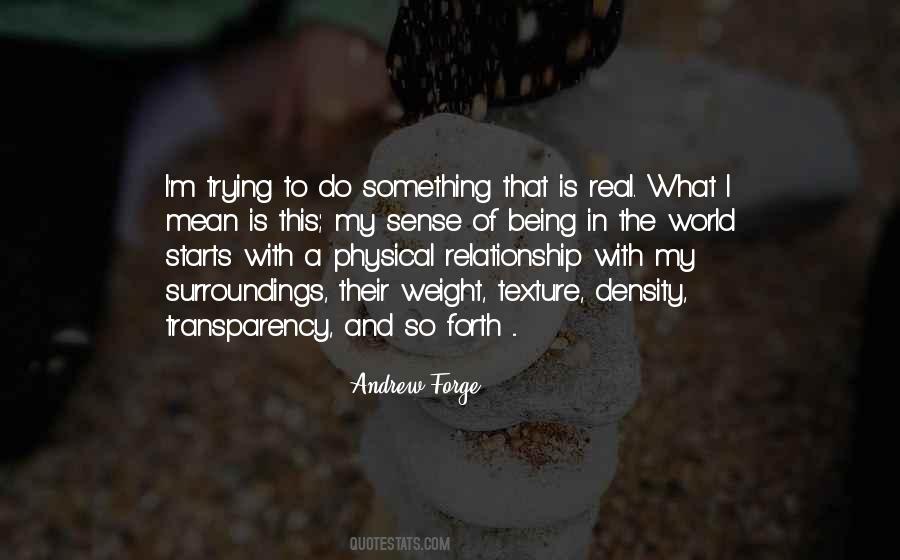 Sense Weight Quotes #921012