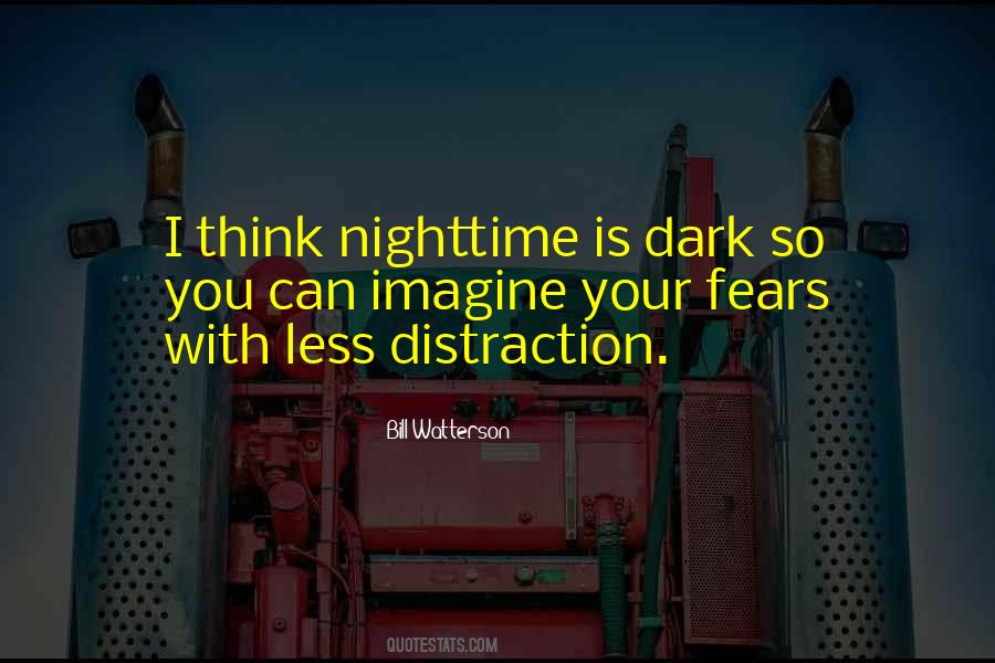 Humor Night Fear Quotes #1817367