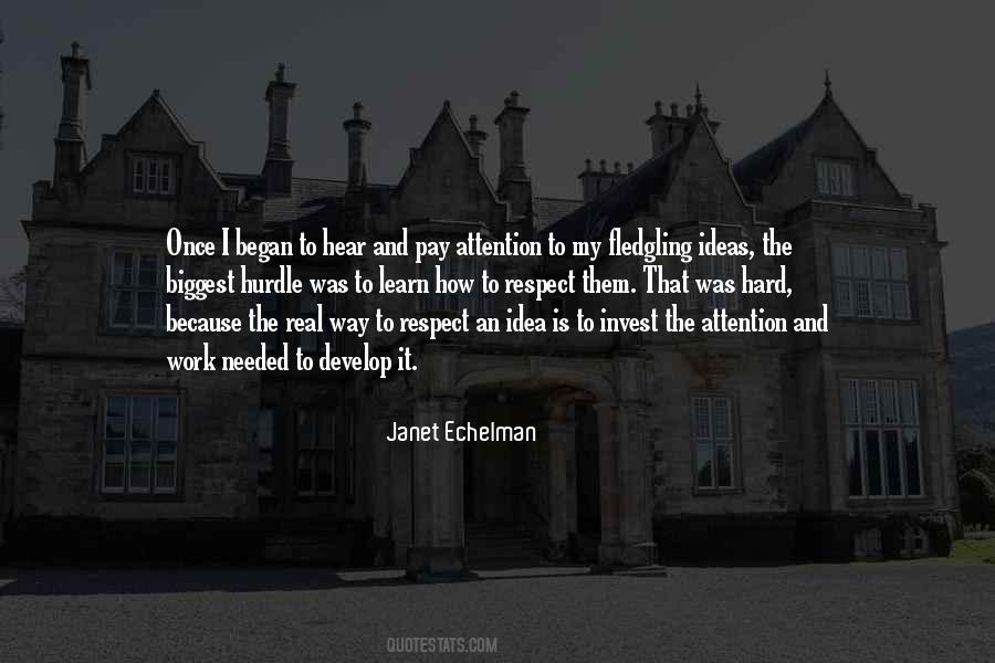 Echelman Janet Quotes #1532282