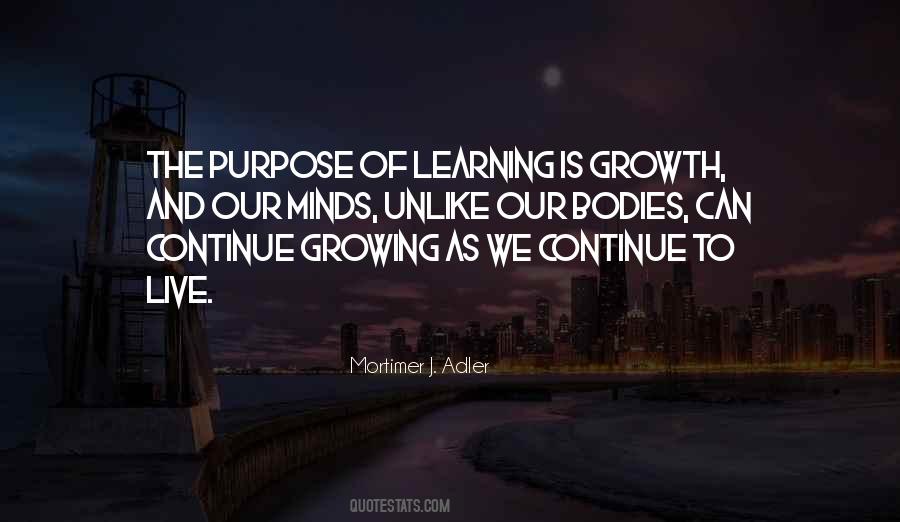 Continue Growing Quotes #1302203