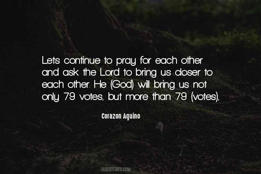 Continue Praying Quotes #589113