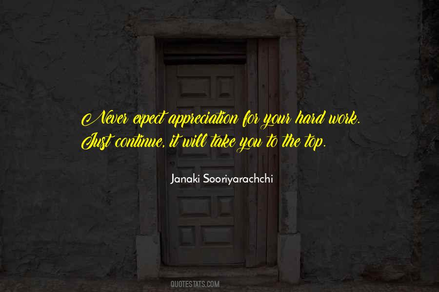 Continue To Work Hard Quotes #530594